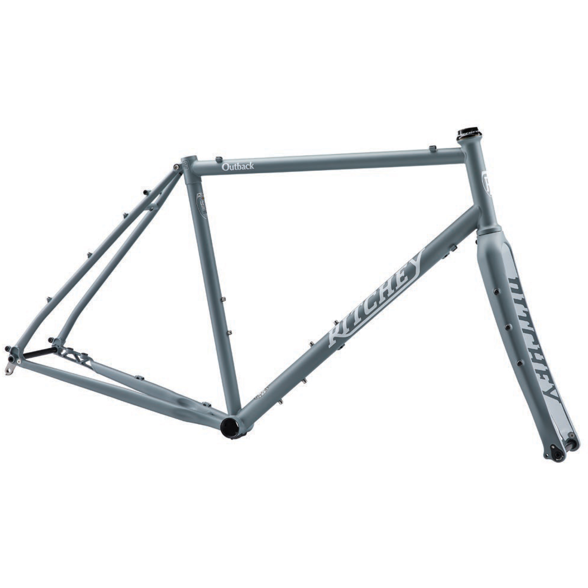 Ritchey Outback Di2 Frameset, Small, Gray/White