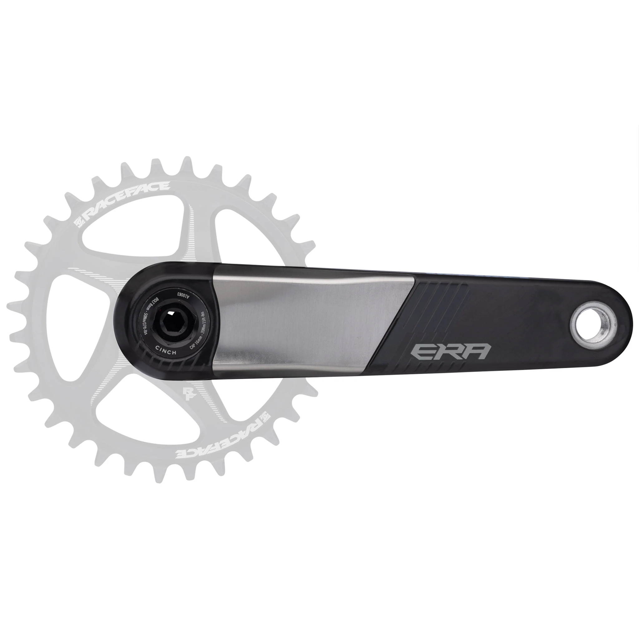 Race Face ERA Crank Arms, No BB, 136 BB, 170mm, Stealth