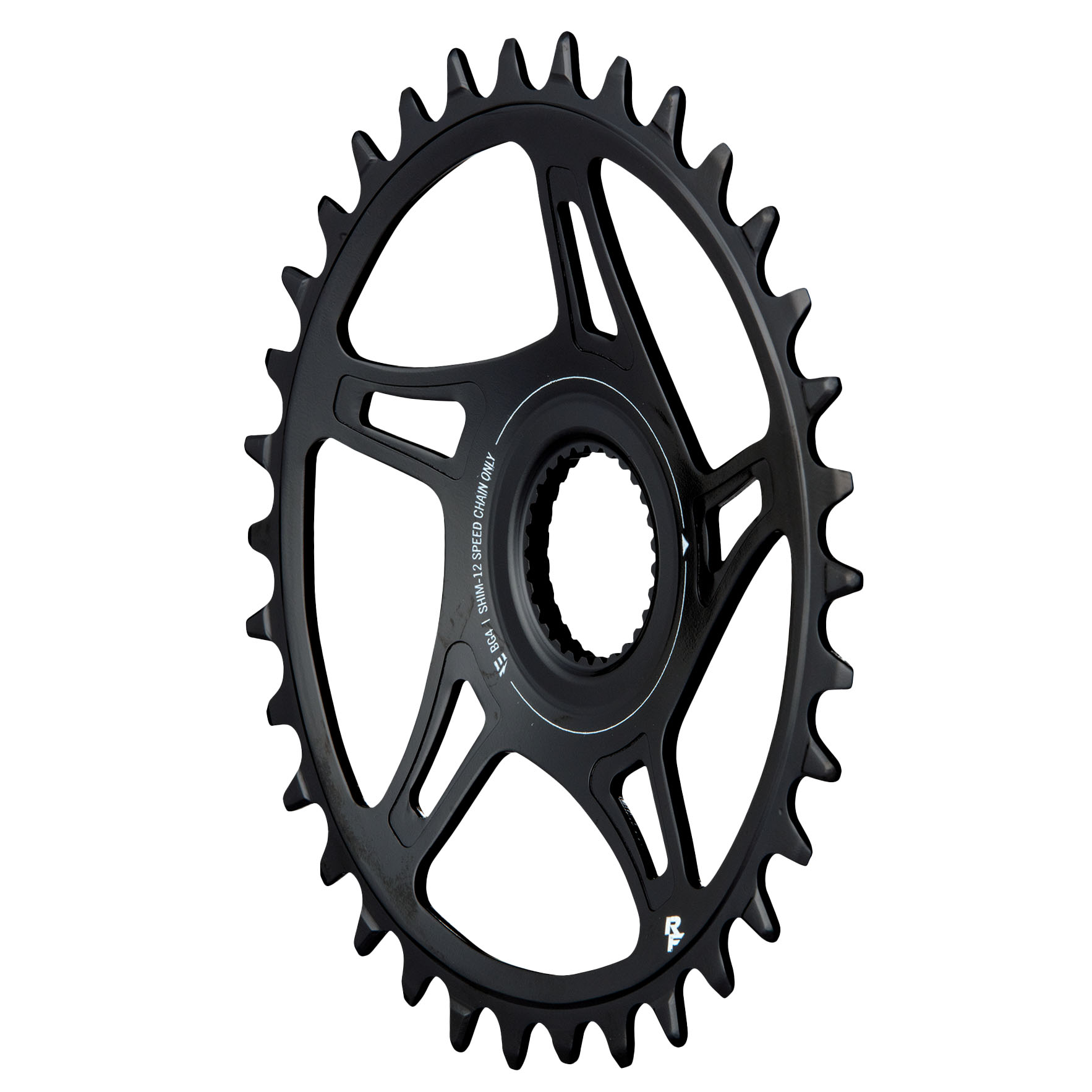 Race Face BOSCH G4 e-MTB DM Wide Steel 12sp Chainring, 55, 34t