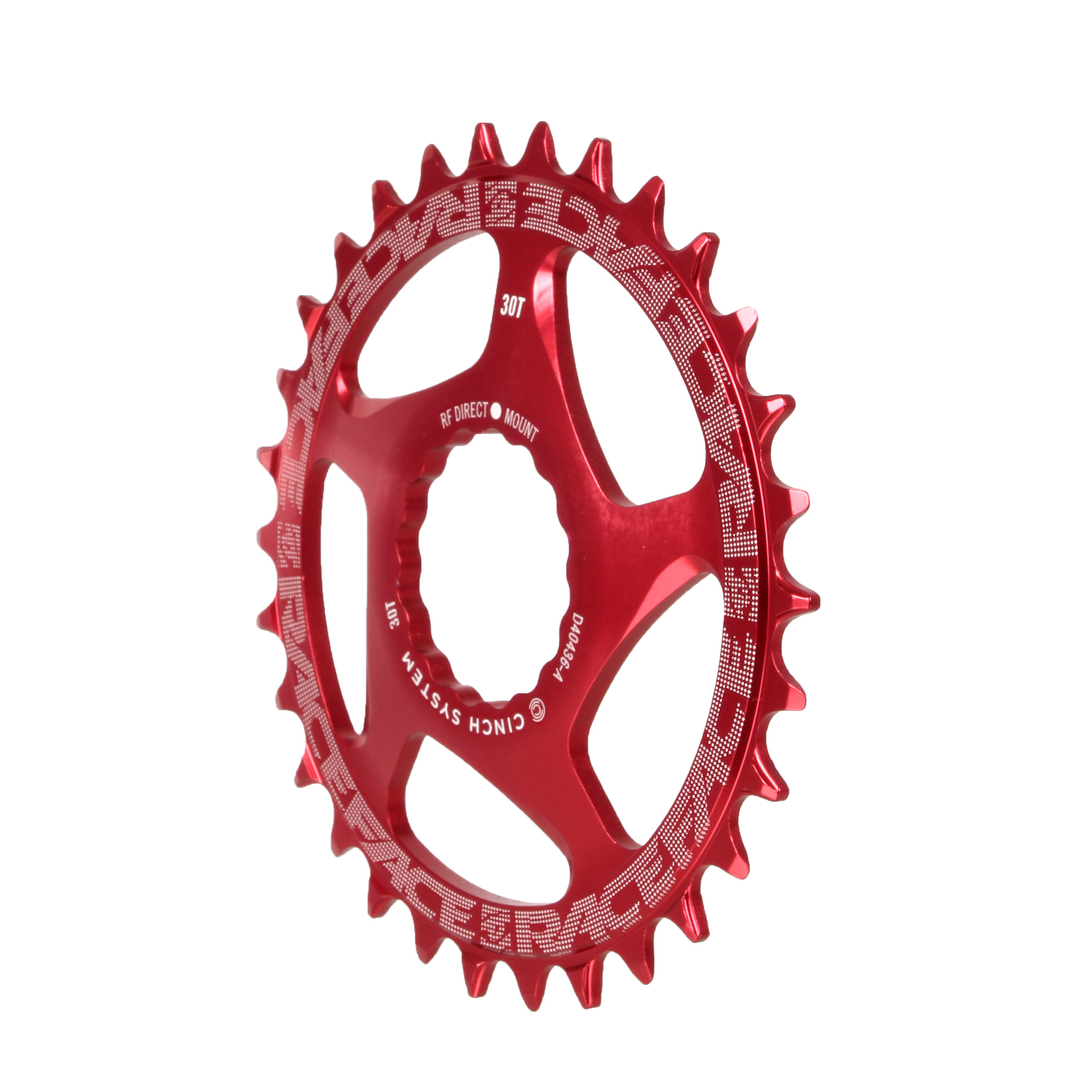 Race Face Cinch Direct Mount Chainring, 30T, Red