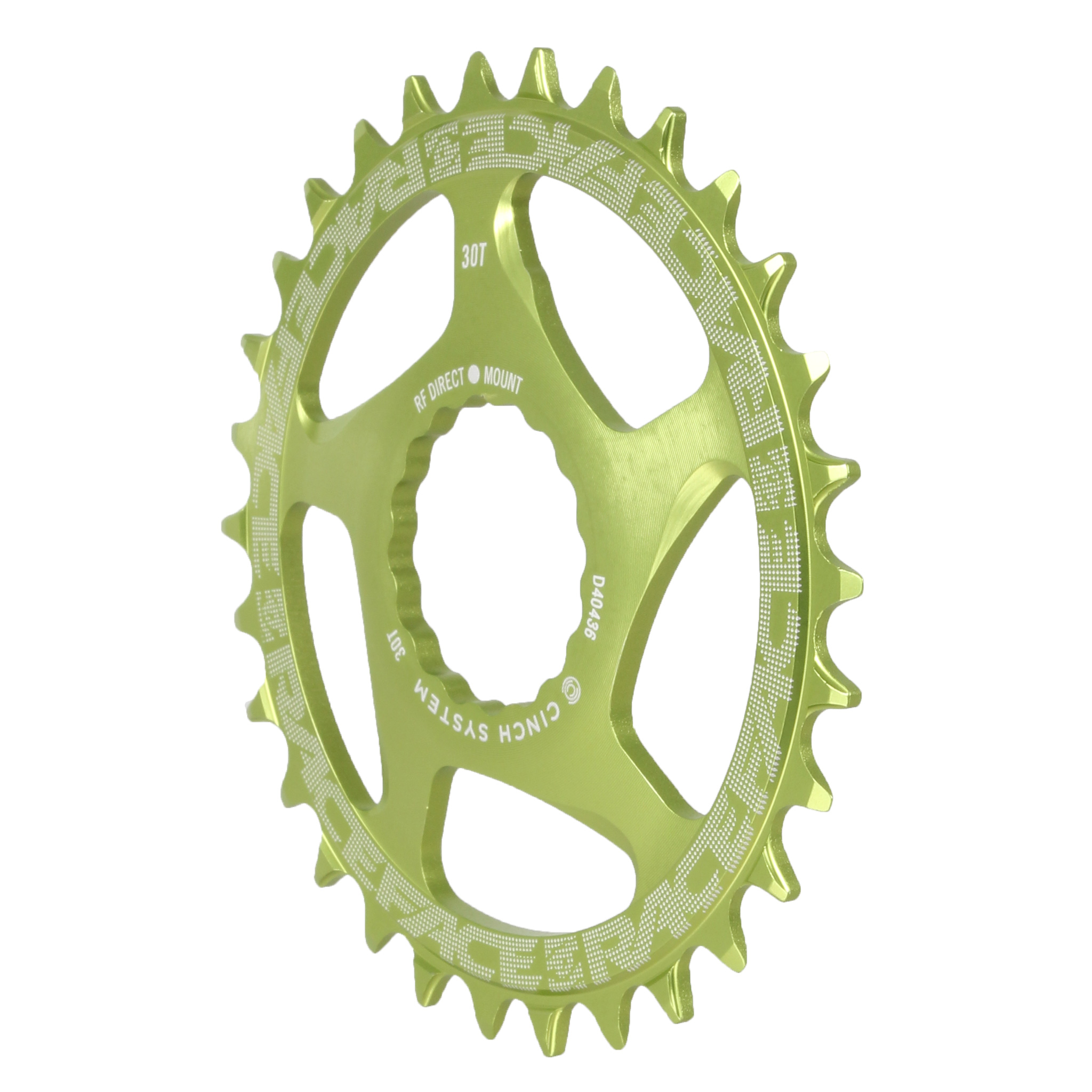 Race Face Cinch Direct Mount Chainring, 30T, Green