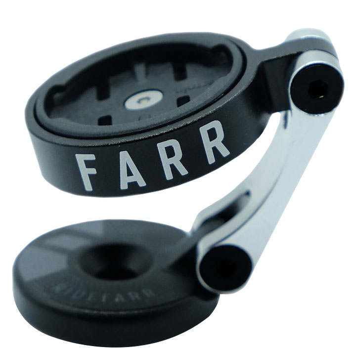 Ridefarr GPS Mount, Top Cap Kit - Black 