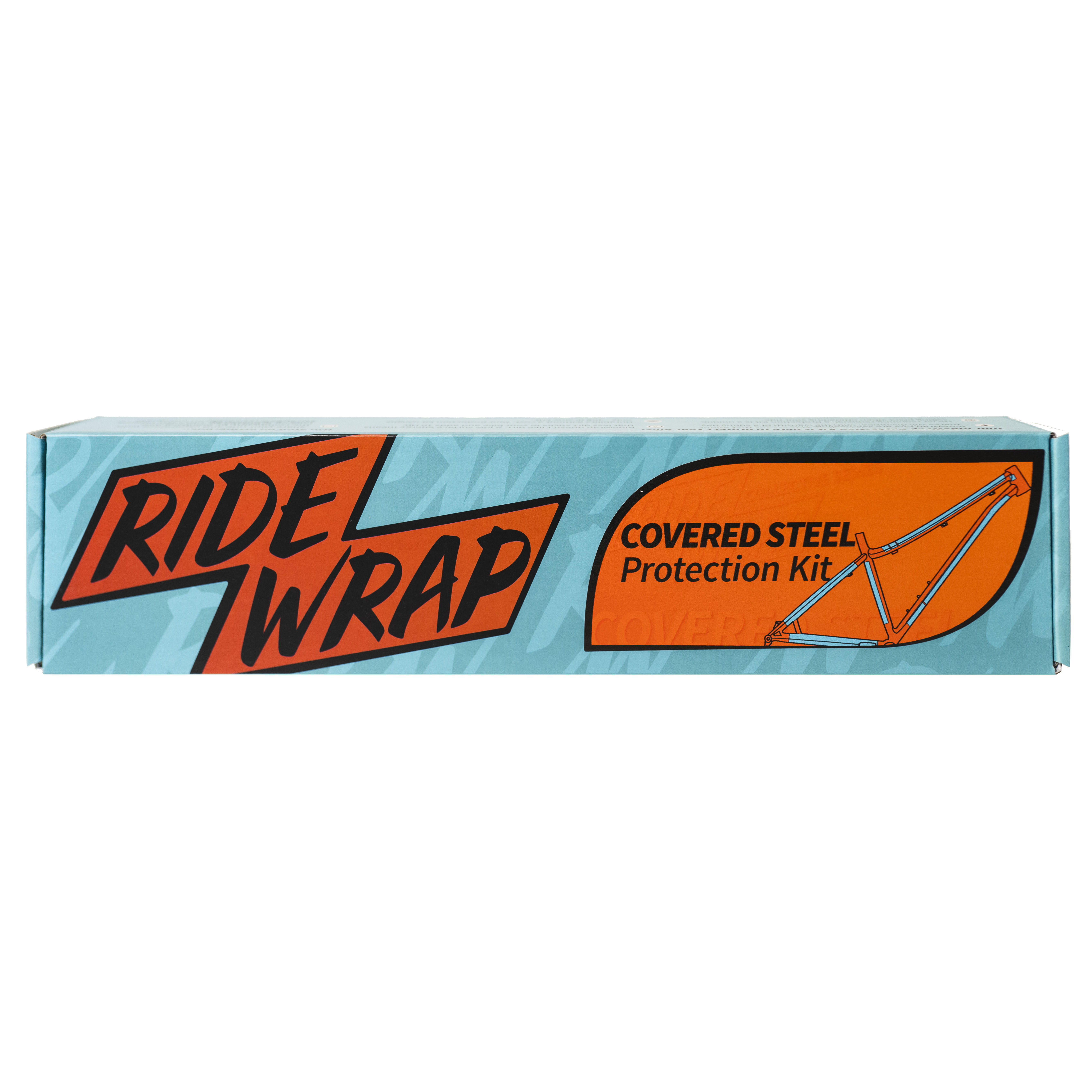RideWrap Covered Frame Protection, MTB Steel Kit, Matte Clear