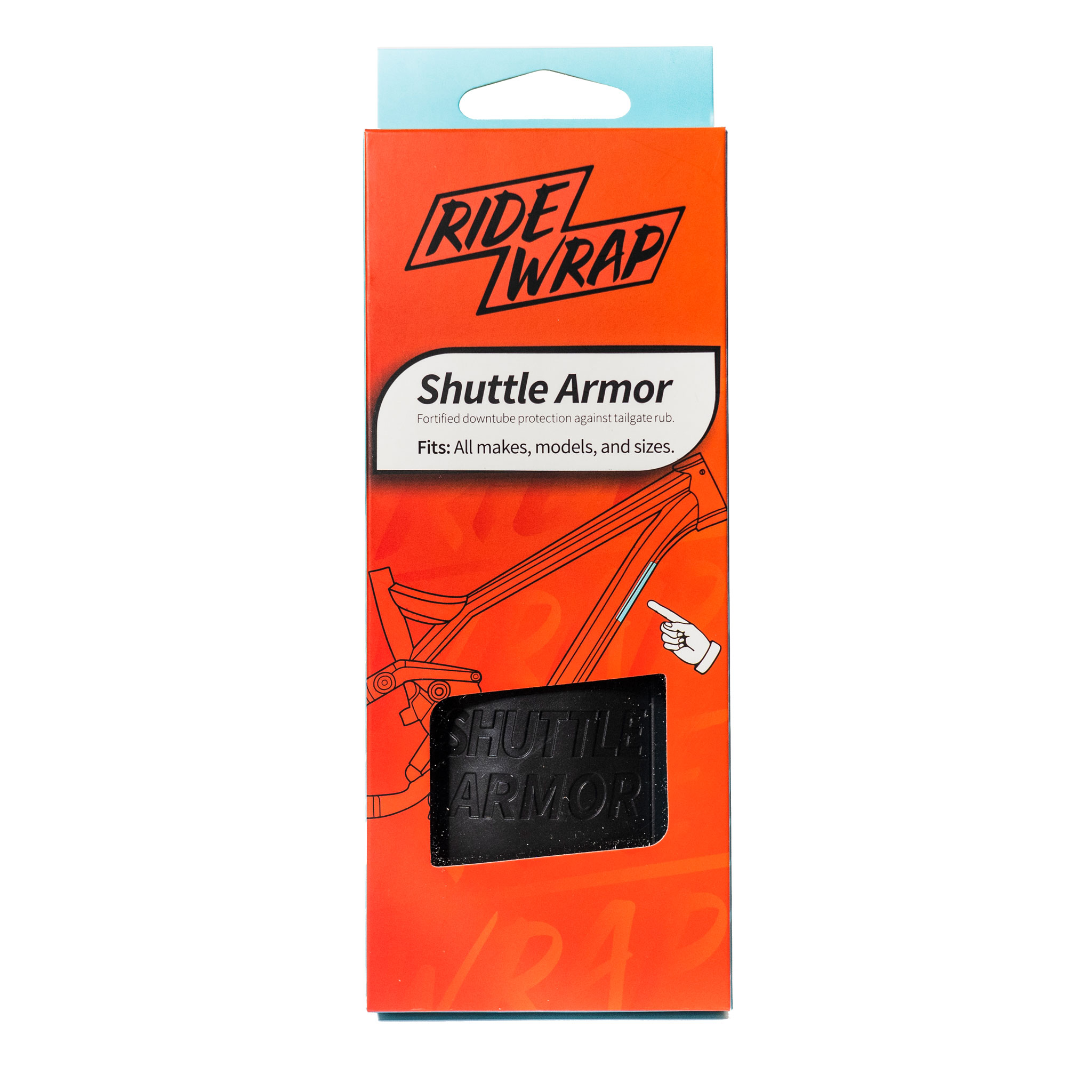 RideWrap Shuttle Armor, Matte Black