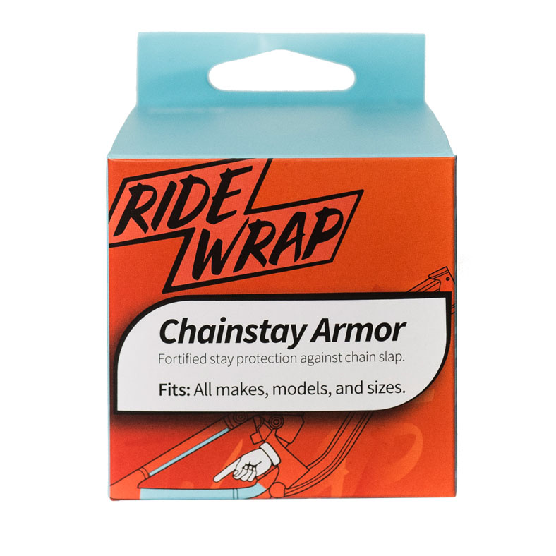 RideWrap Chainstay Armor, Matte Black