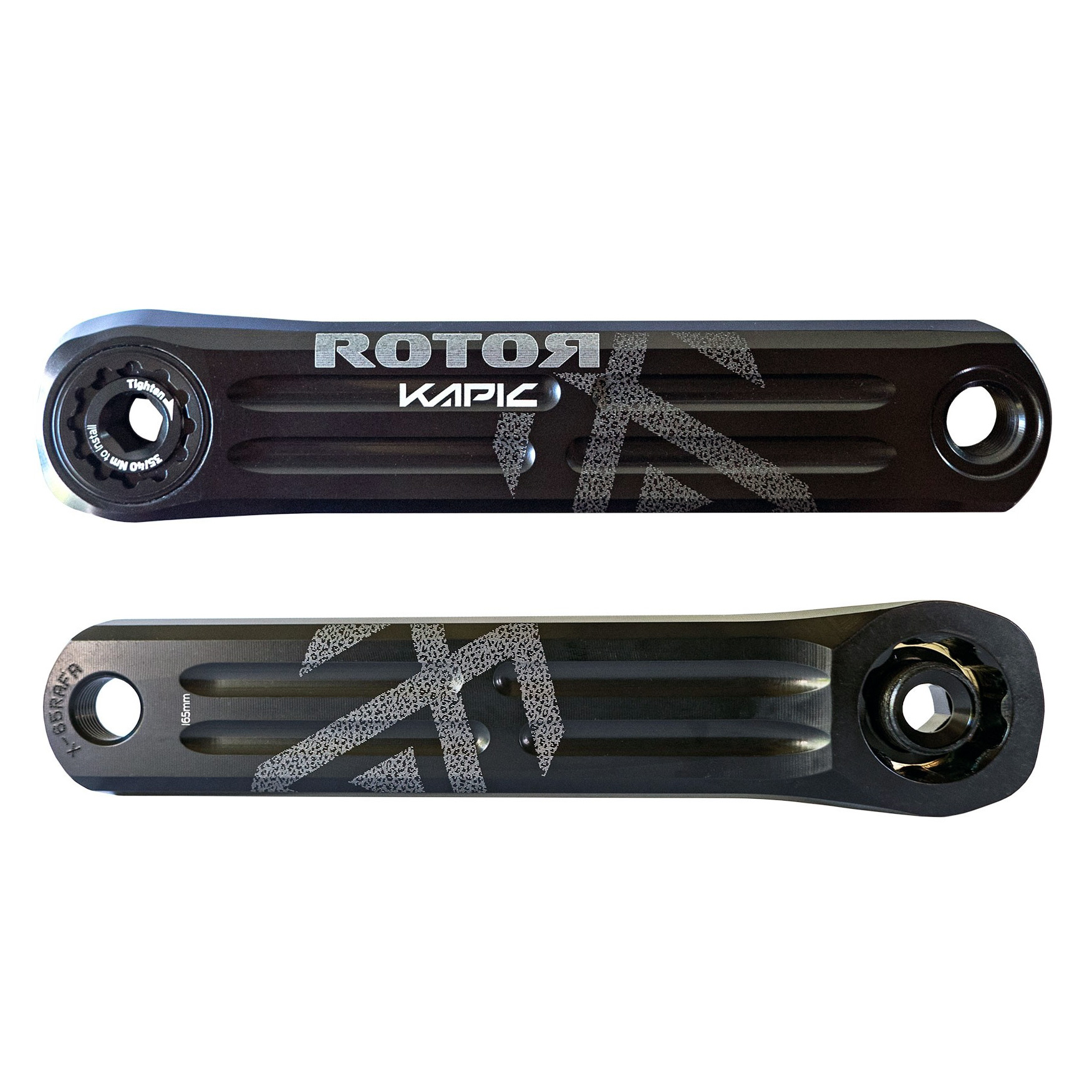 Rotor Kapic Modular Crank Arms, 175mm black 