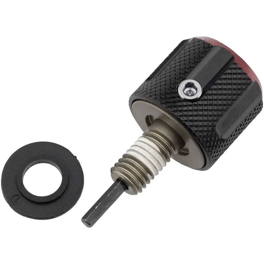 RockShox Rebound Adjuster Knob/Bolt Kit, Charger 3 RC2