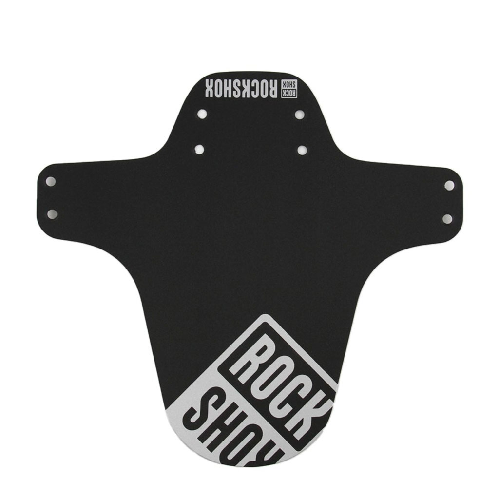 RockShox MTB Fender, Short Zip Tie, Black w/Polar Gray