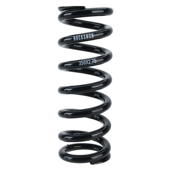 RockShox Steel Coil Spring (A), 2.50/2.75" x 350#, Black