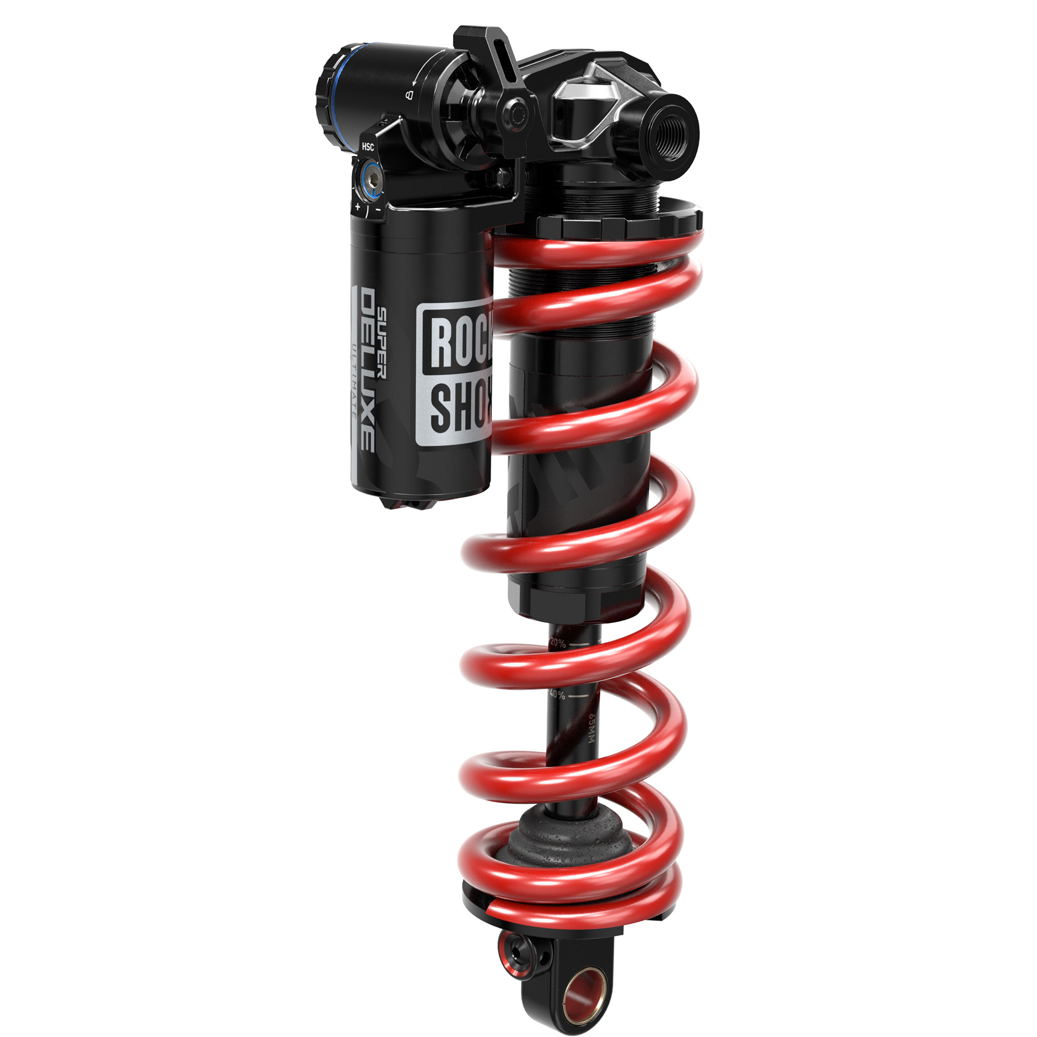 RockShox SuperDlx Ult Coil RC2T Shock (165x45mm) Trunnion 