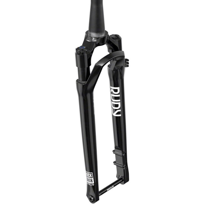 RockShox Rudy Ulti 700c Fork 12x100, Taper, 45OS, 30mm, Black