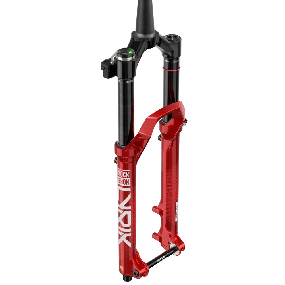 RockShox Lyrik Ult Flht Attndt Fork, 29" 15x110, 160mm, Red