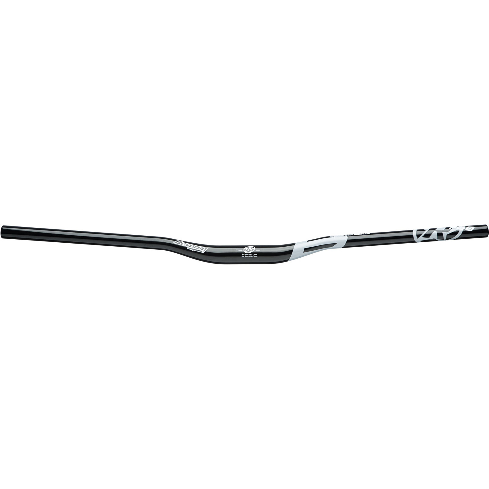 Reverse Base Riser Bar, (31.8) 18mm/790mm, Black 