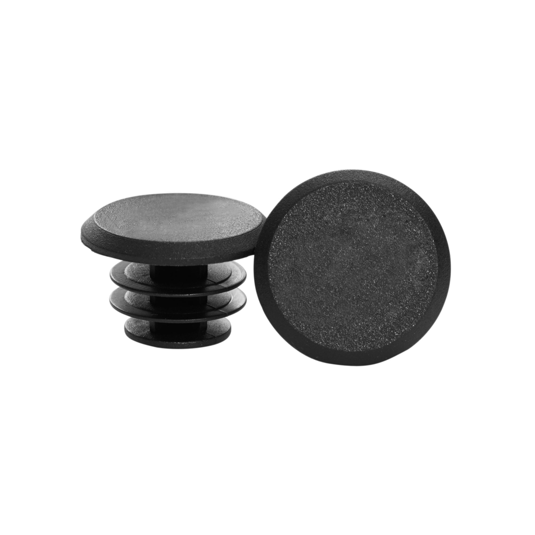 Reverse Bar End Plugs, Pair, Black