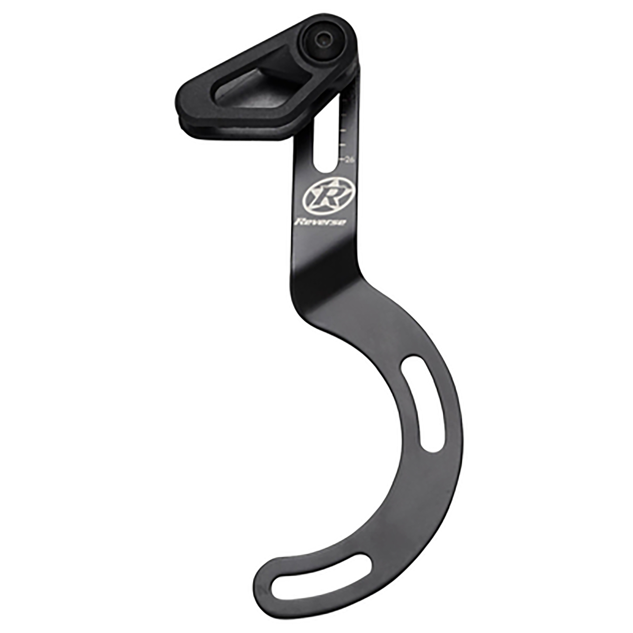 Reverse Flip Guide Chain Guide, Shimano Steps, Black 