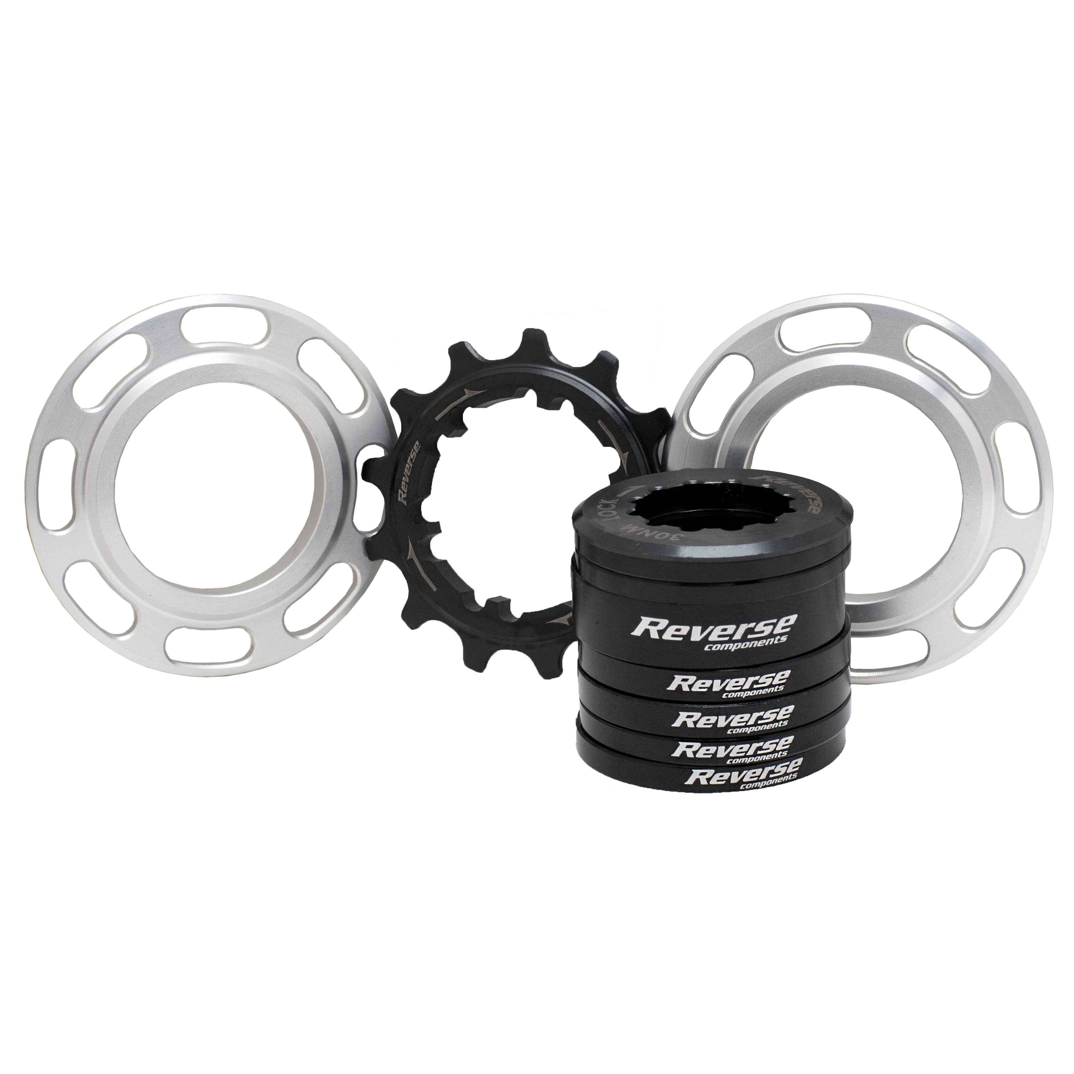 Reverse Expert MicroSpline Single Speed Kit, 14t, Silver