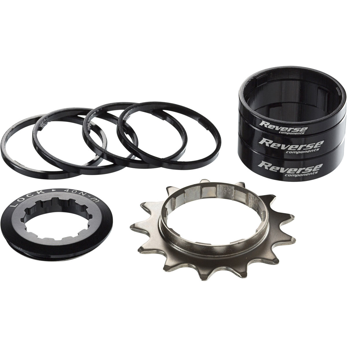 Reverse Single Speed Kit, 13t, Black