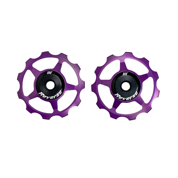 Reverse Aluminum Pulley Set For Colab Chain Tensioner, Purple