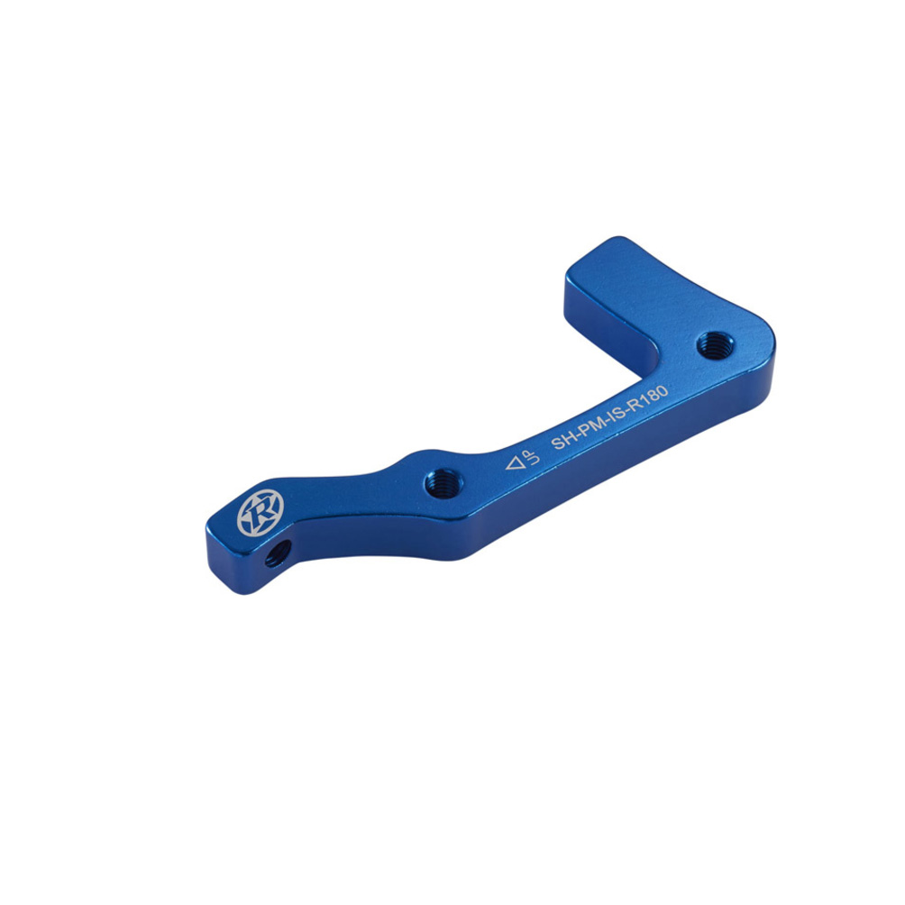 Reverse Disc Brake Adapter, IS-PM 180 Rear, Shimano, Blue