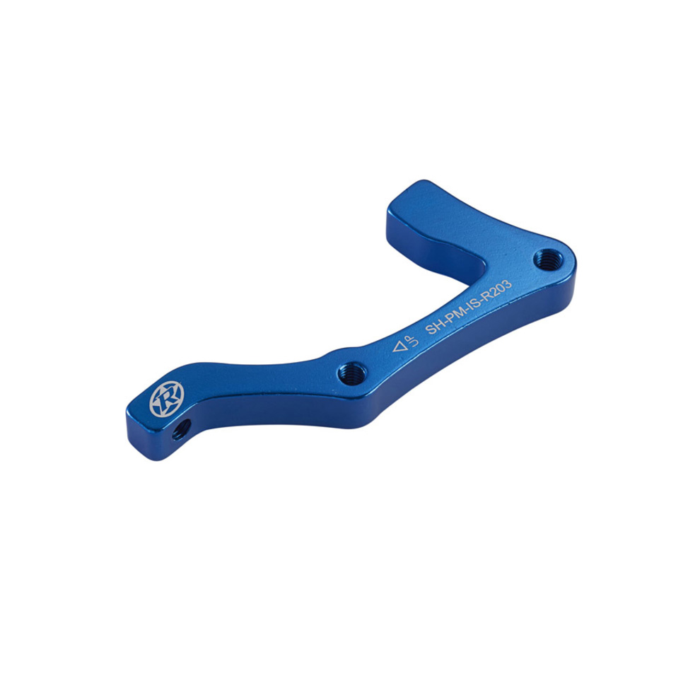 Reverse Disc Brake Adapter, IS-PM 203 Rear, Shimano, Blue