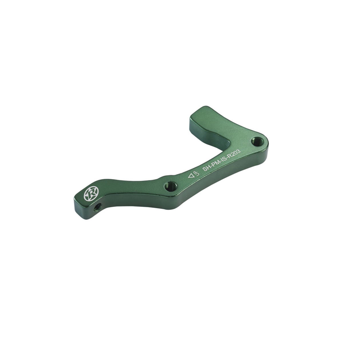 Reverse Disc Brake Adapter, IS-PM 203 Rear, Shimano, Green