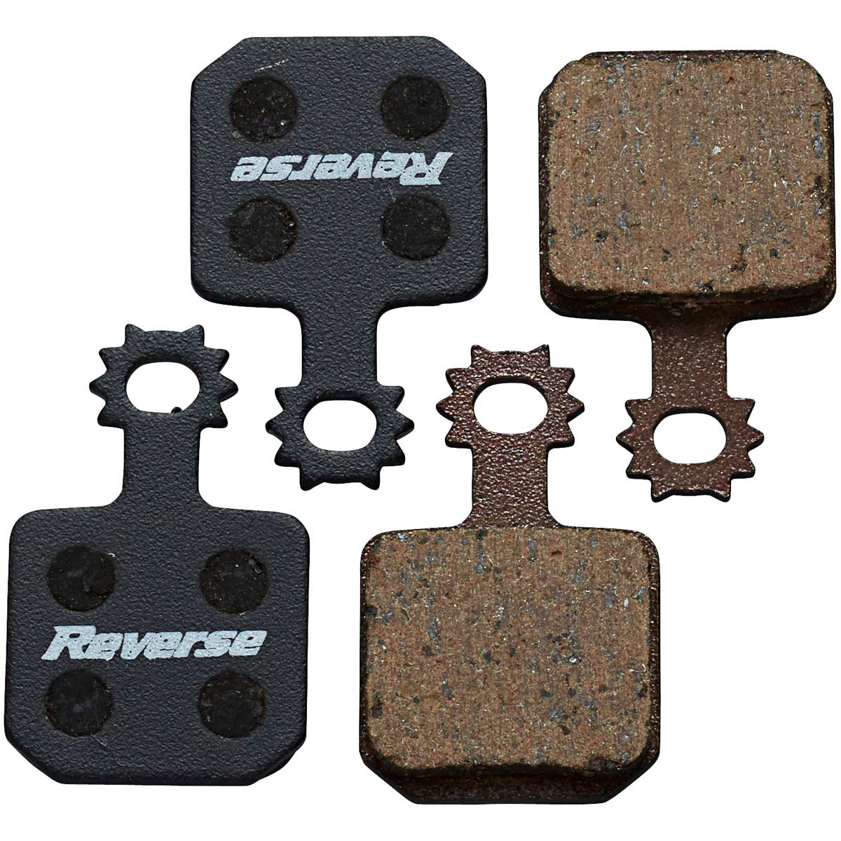 Reverse Shimano (G-type 2-piston) Pads, Organic 