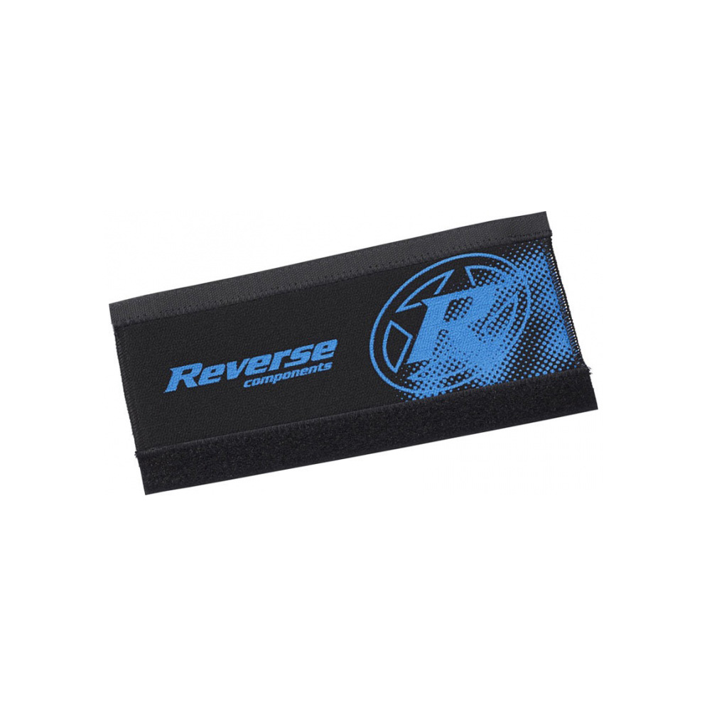 Reverse Chainstay Cover, Black/Blue 