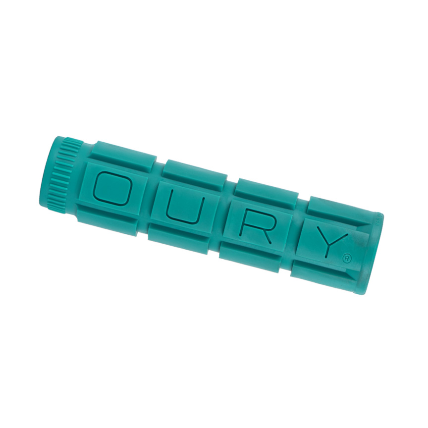 Oury V2 Single Compound Grips, Teal, Pair