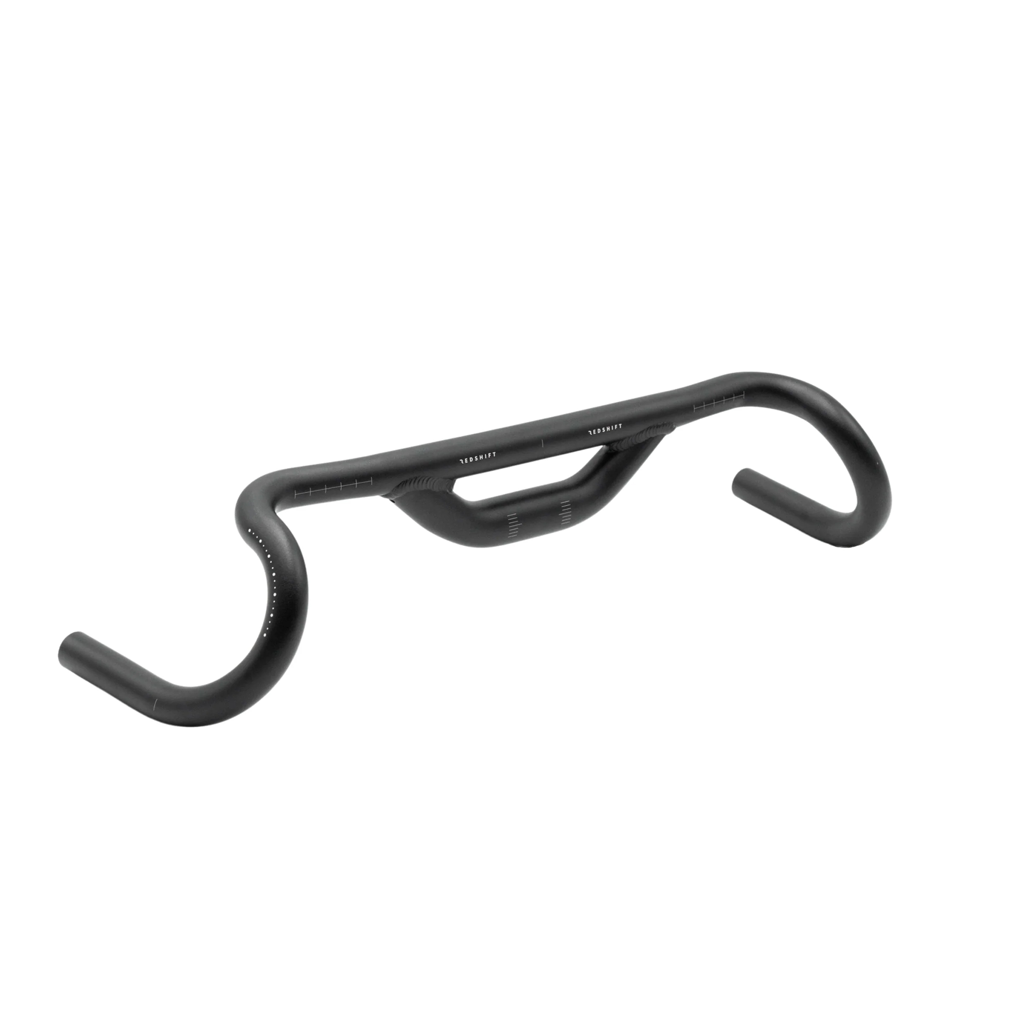 Redshift Sports Top Shelf Drop Bar 50mm Rise 25 deg - 47cm, Black