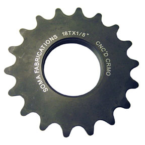 Soma Track Kog, 1/8" x 16t, Black