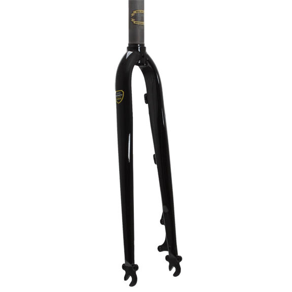 Soma Straight Blade CX Disc Fork, 1-1/8", Black