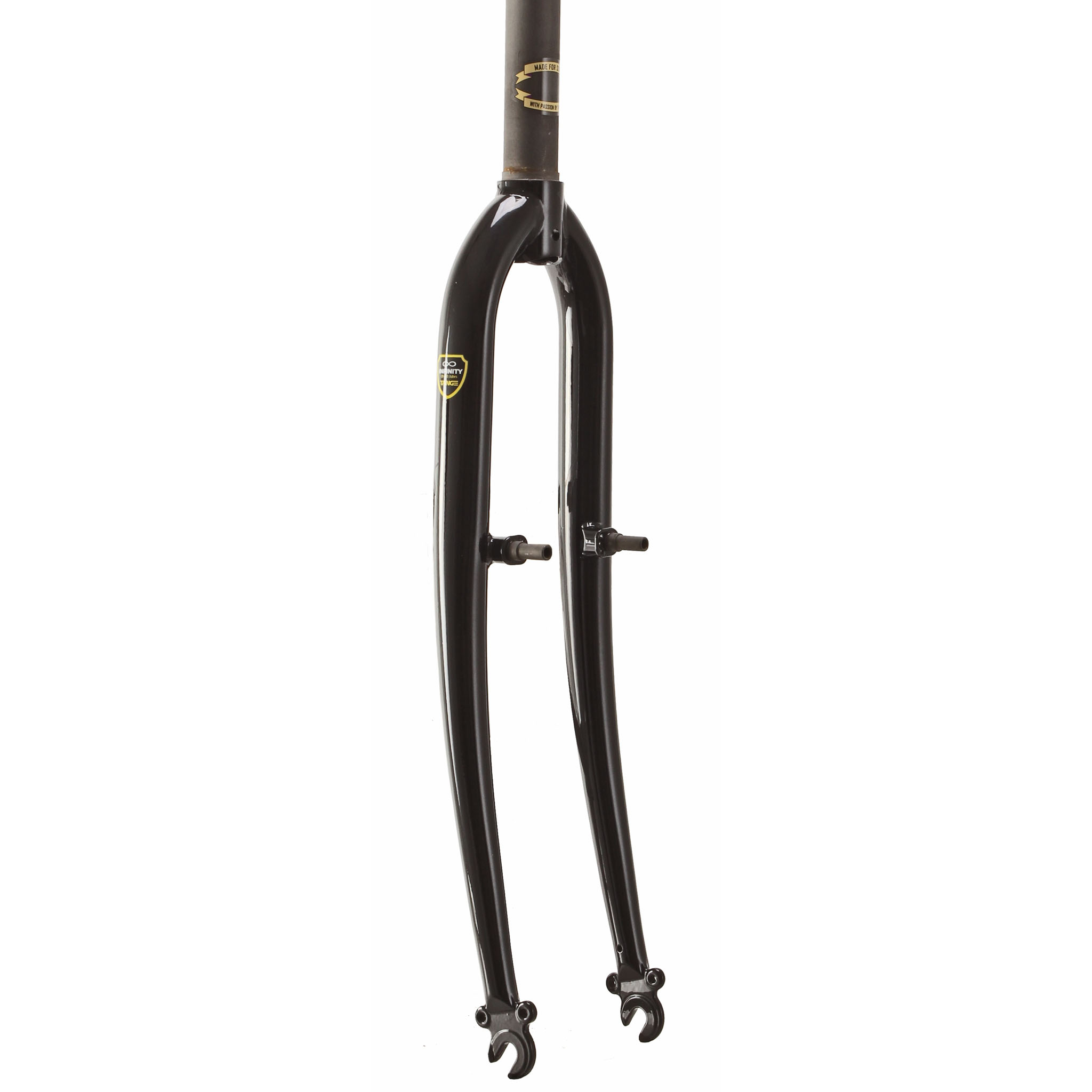 Soma Curved MTB Canti Fork, 26" 1-1/8", Black