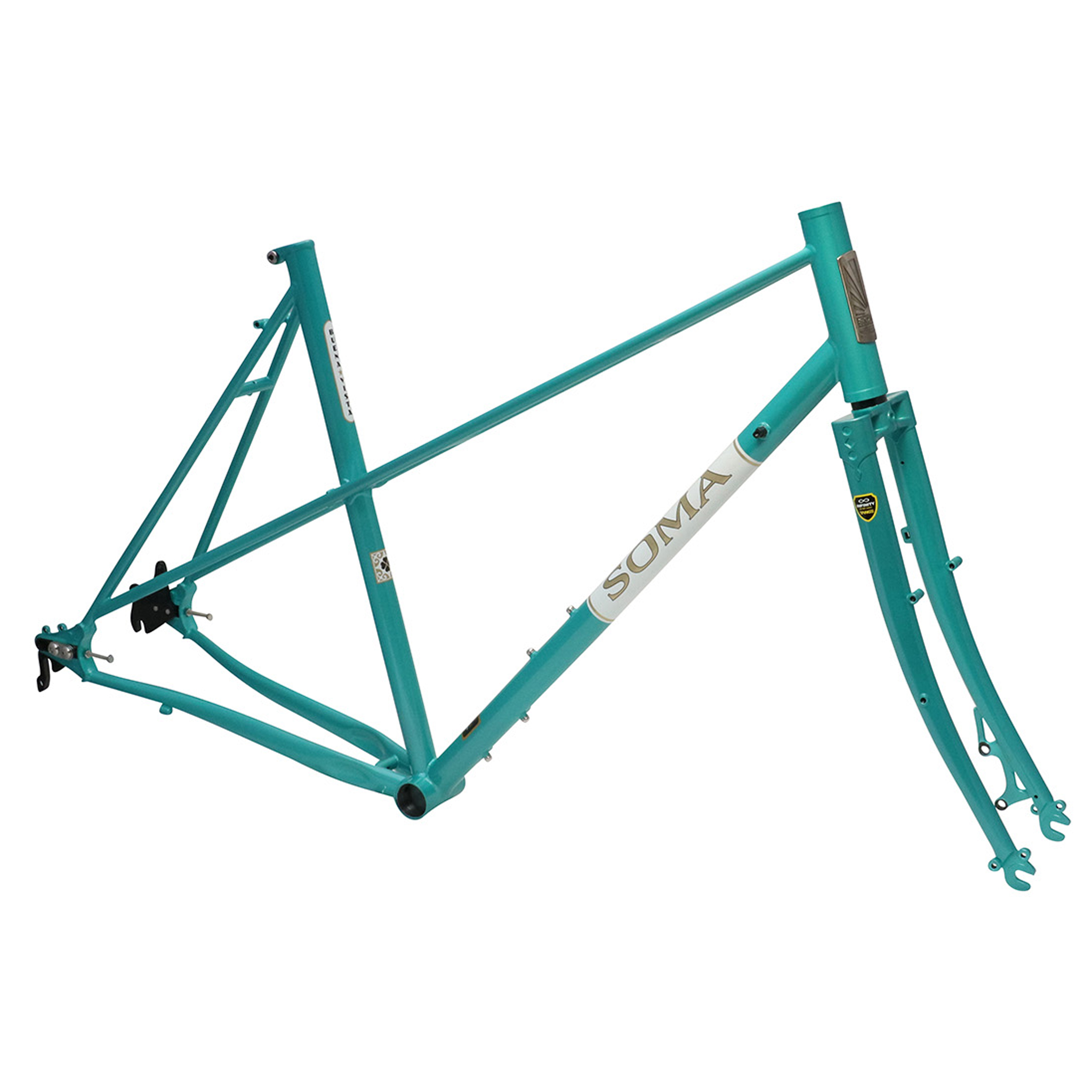 Soma Buena Vista Disc Mixte Frame/Fork, 54cm - Teal