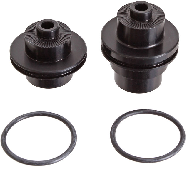 SunRingle SRC/SRX End Cap Kit, Front - 9x100mm Q/R - Blk