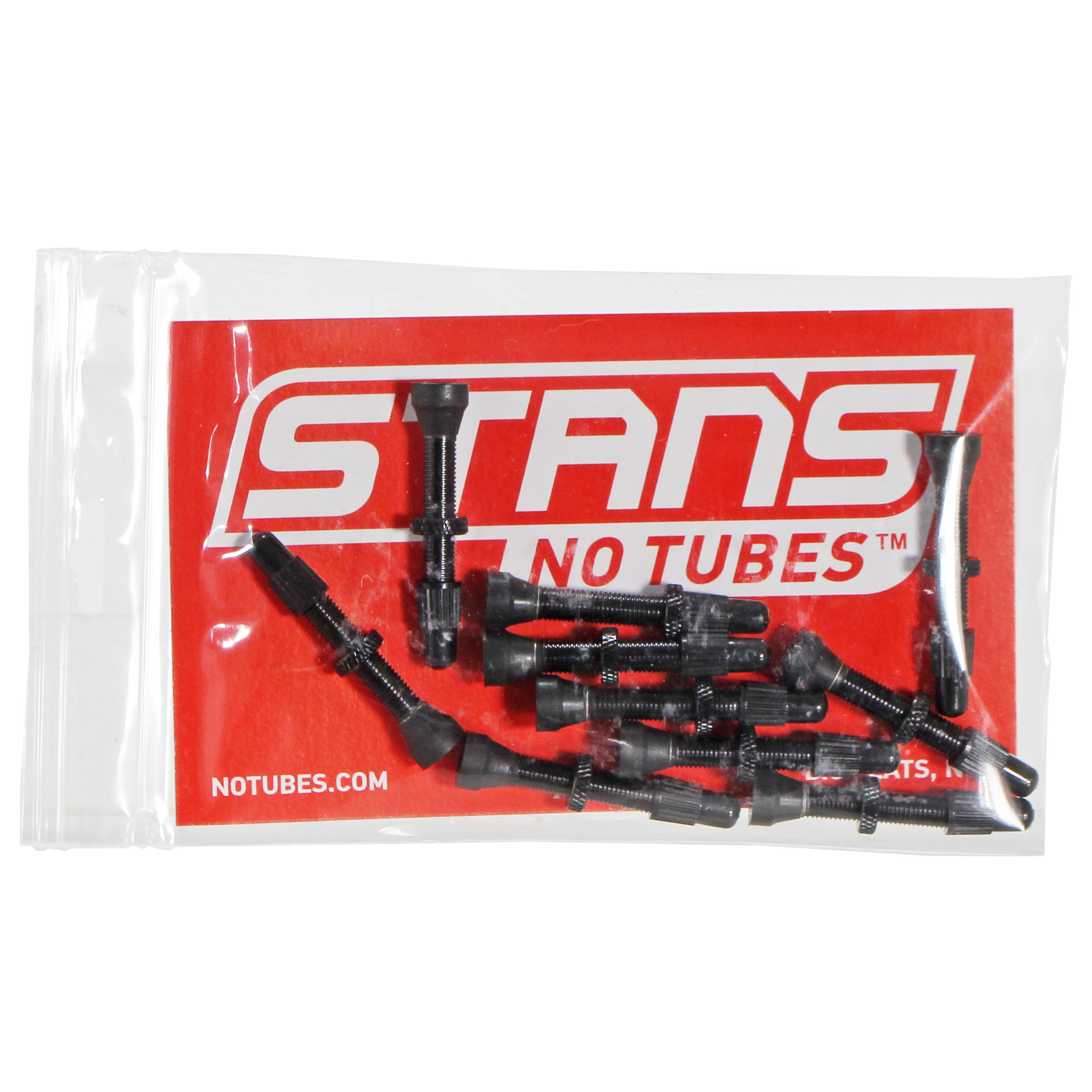 Stan's Alloy Presta Valve Stem, 35mm Univ, Black, 10/Cnt 