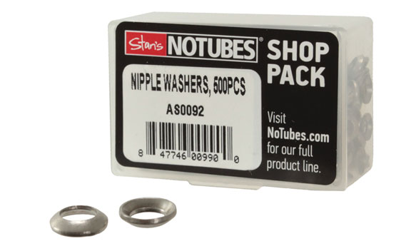 Stan's Nipple Washers, 7.3mm OD, 500/Count