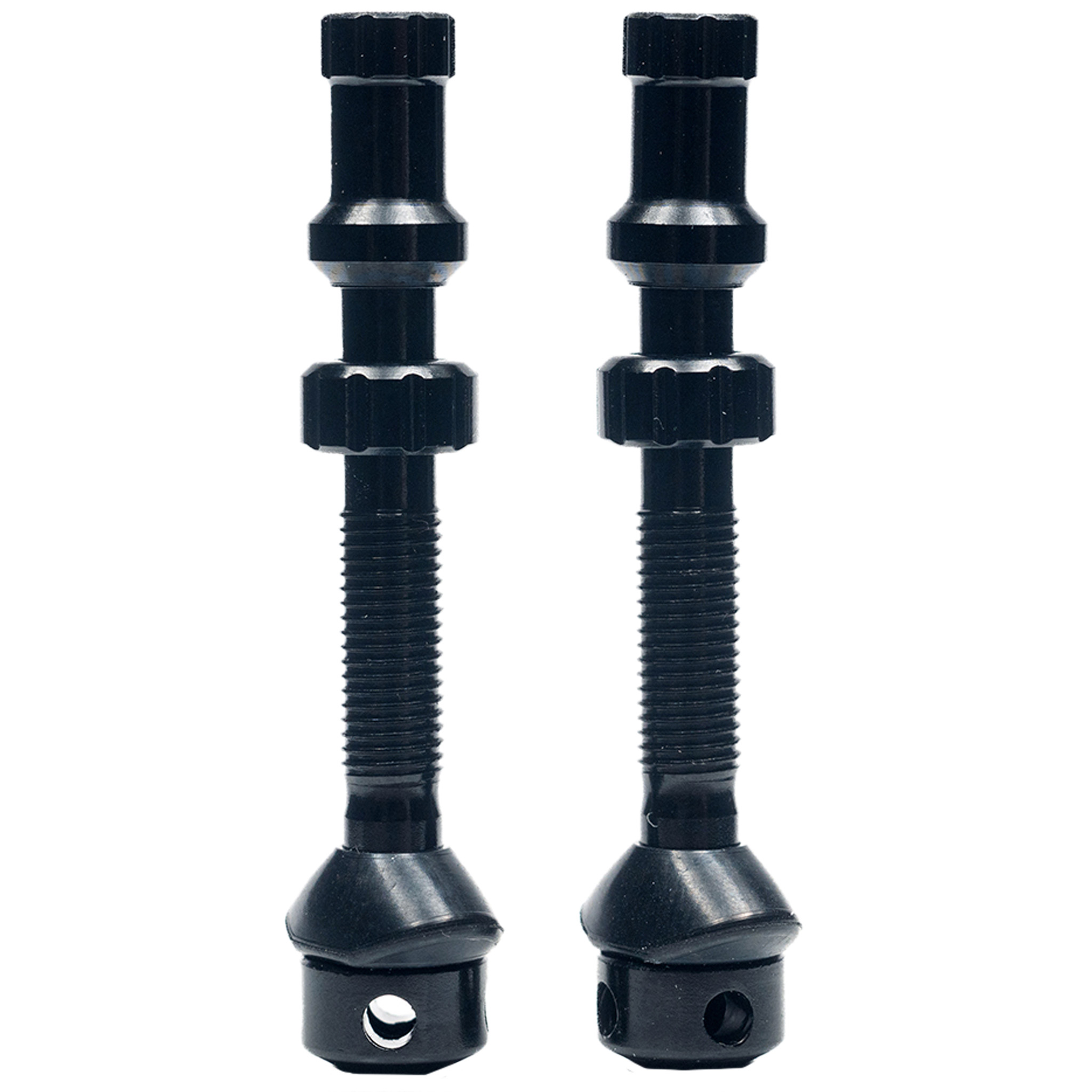 Stan's Universal+ Presta Valves, Regular (37mm), Pair, Black