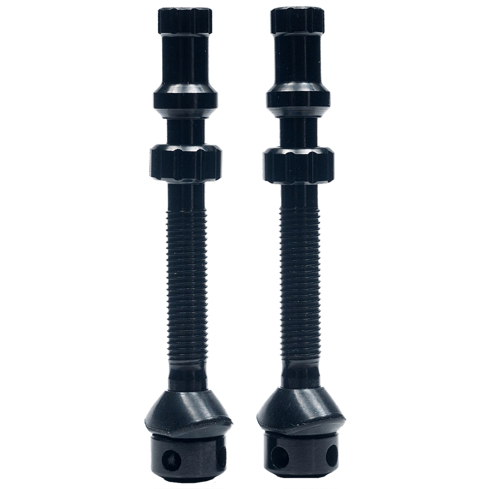 Stan's Universal+ Presta Valves, Medium (43mm), Pair, Black