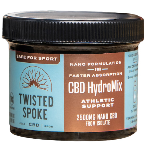 Twisted Spoke CBD Isolate CBD Hydromix, Unflavored