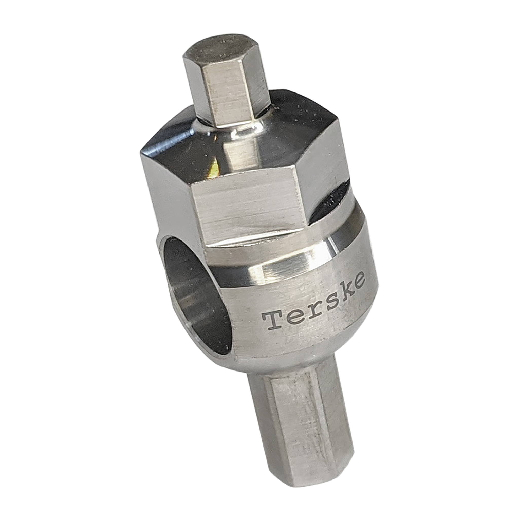 Terske 6/8/16mm Hex Thru-Axle Tool, Stainless