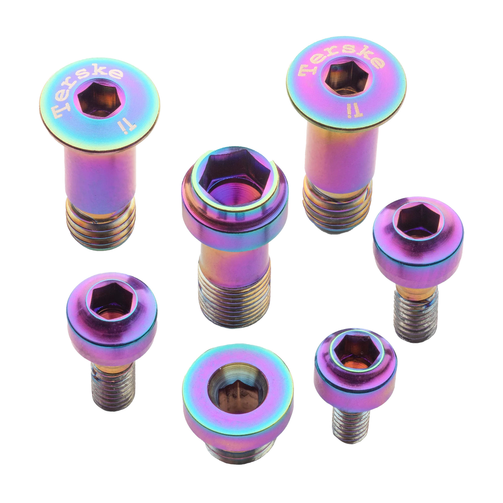 Terske Bolt Kit, Rear Derailleur, Transmission X, Oil Slick