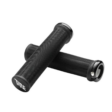 Title L01 Lock-On Grips , Black