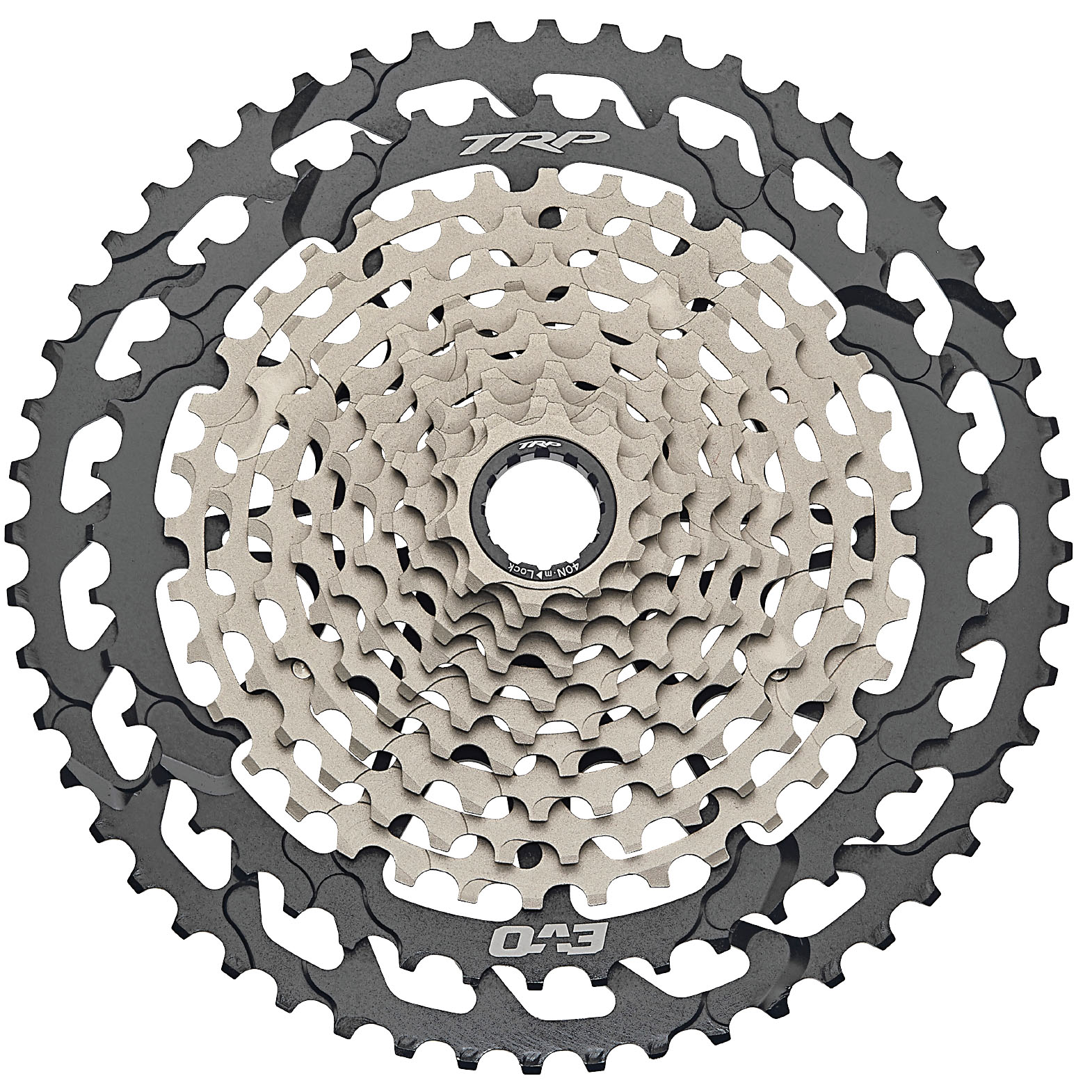TRP EVO 12sp Cassette, 10-52t - Black/Silver