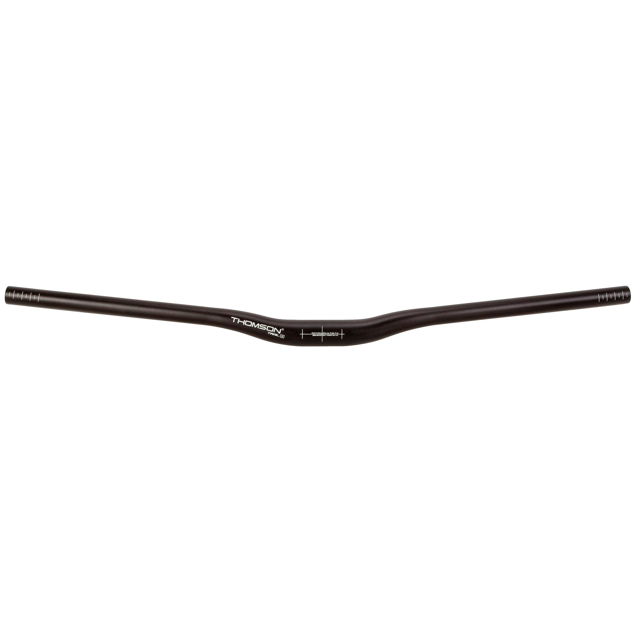 Thomson Trail Alloy Riser Bar, (31.8) 20mm/750mm, Black