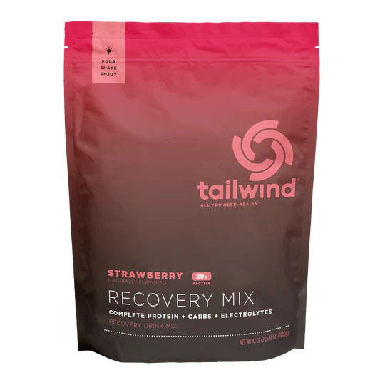 Tailwind Nutrition Recovery Mix, Strawberry, 45oz