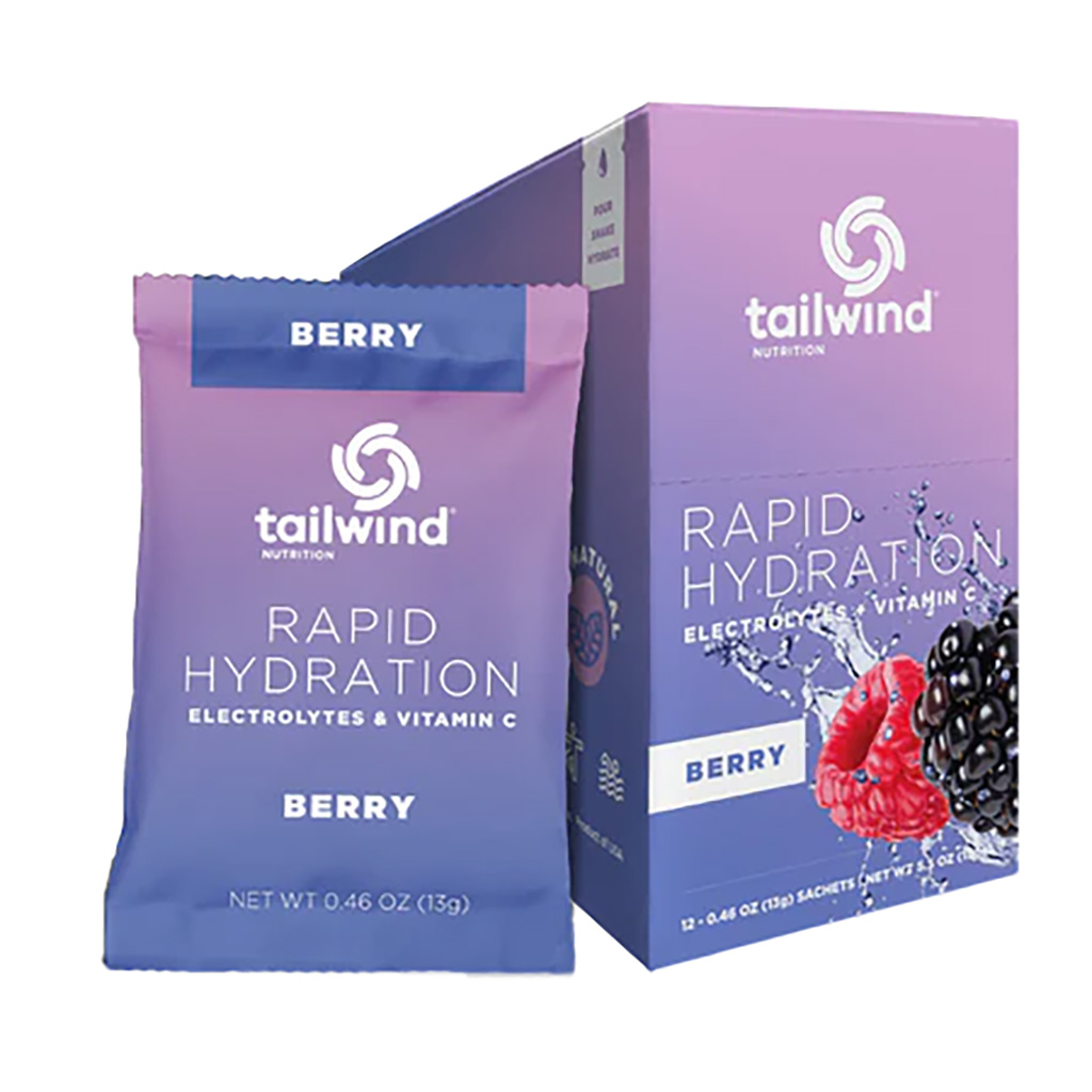 Tailwind Nutrition Rapid Hydration, Berry, 12/Count