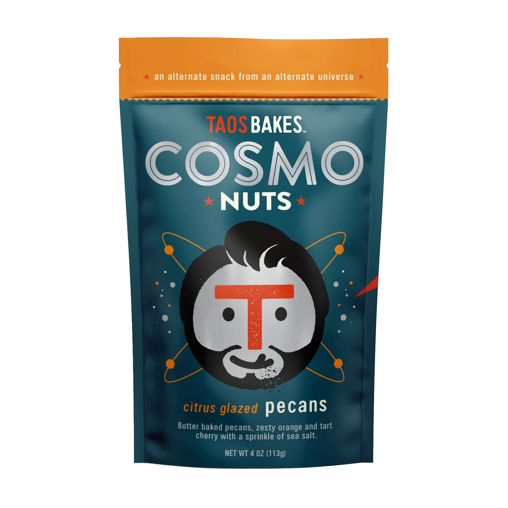 Taos Bakes Cosmo Nuts, Citrus Glazed Pecans, 4oz