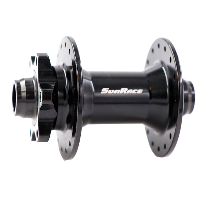 Sunrace MX82 6B Disc Front Hub, Black