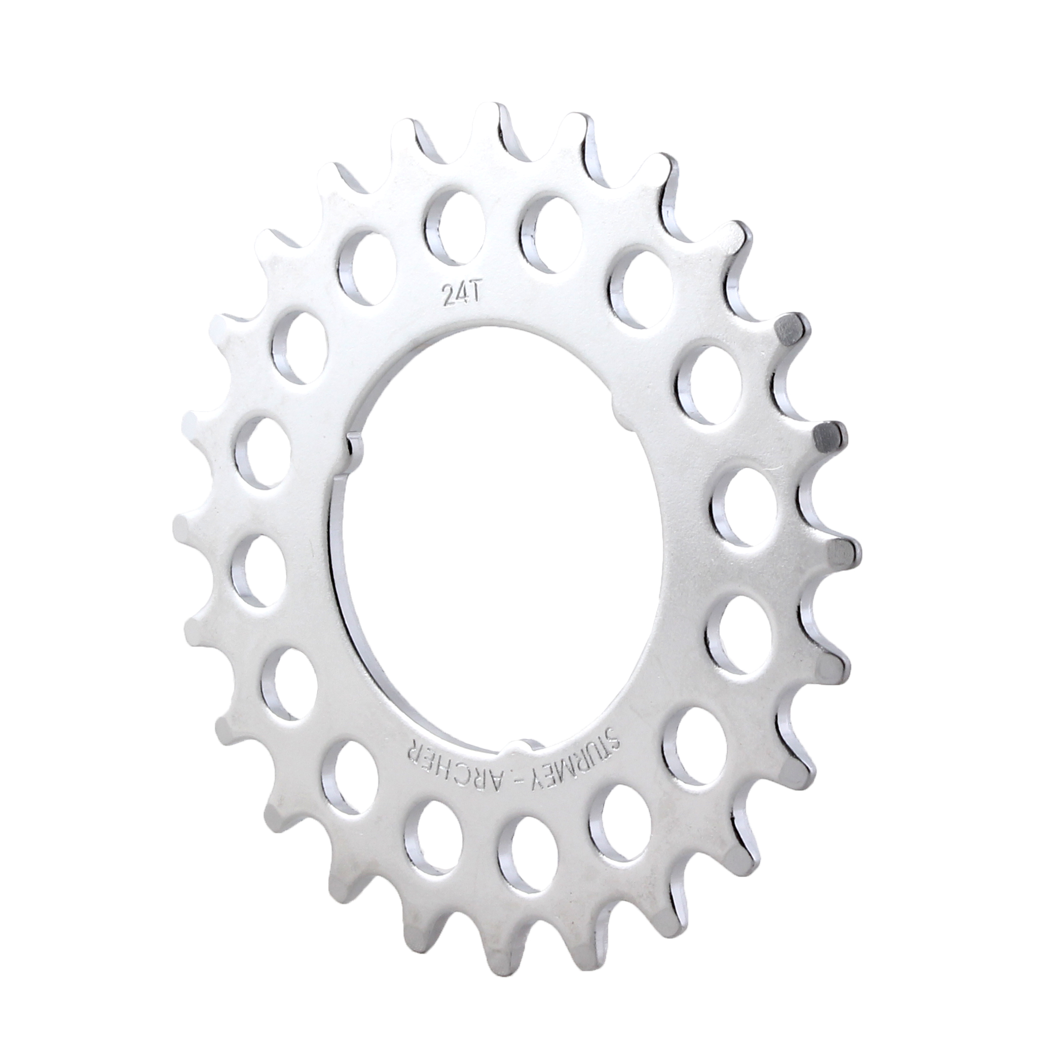Sturmey Archer 5-Speed Flat Cog, 3-Spline, 1/8" - 24t Chrome