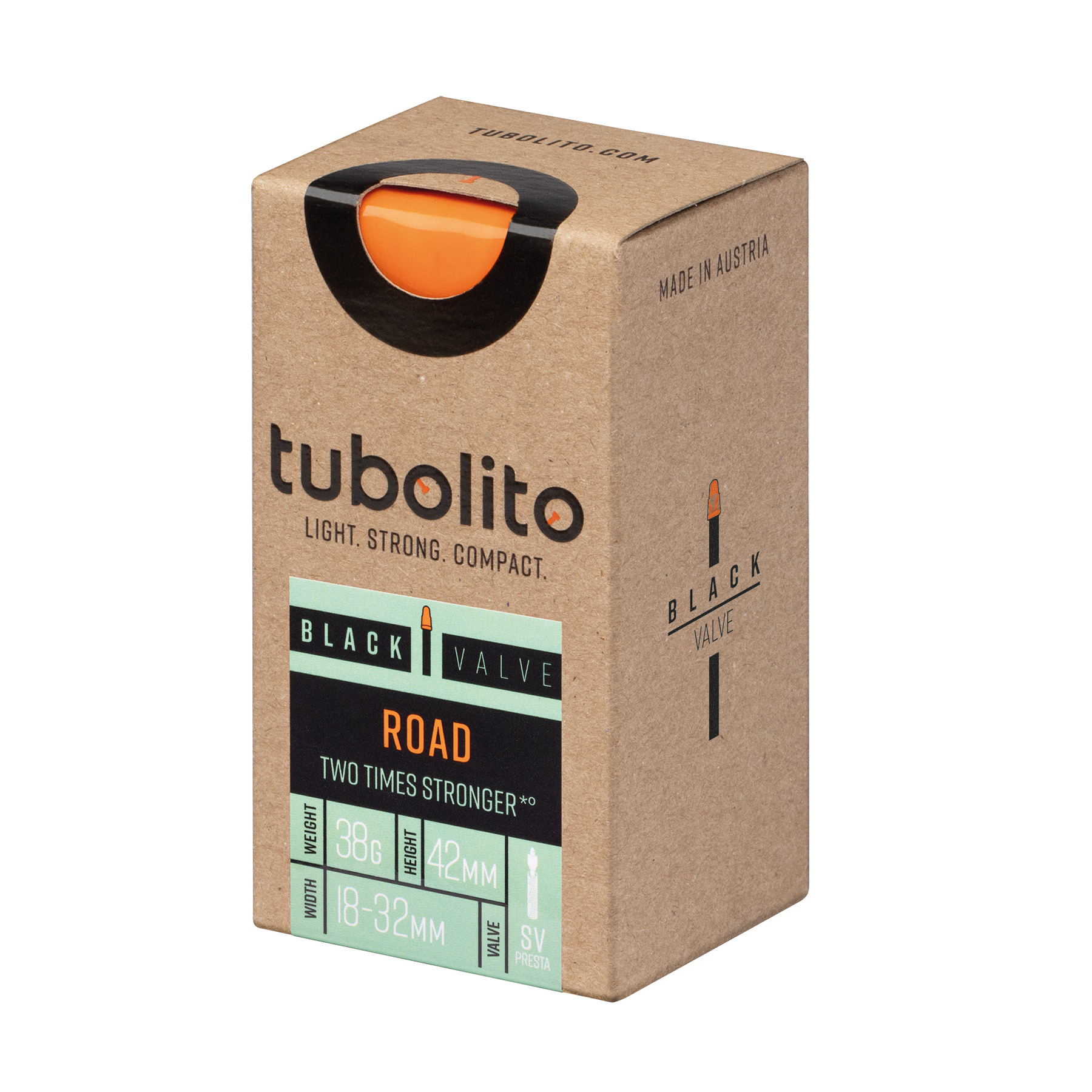 Tubolito Tubo Road 700x18-32, PV 42mm Black